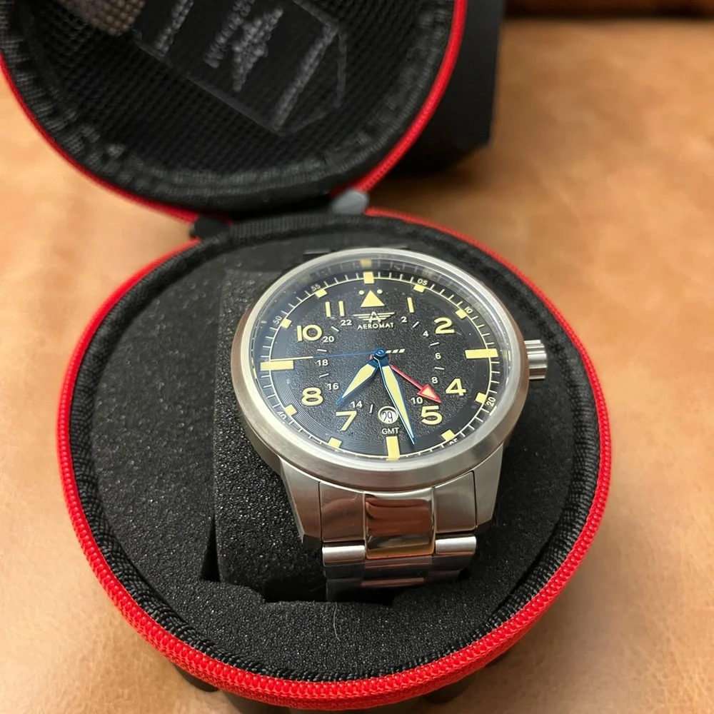 Aeromat Watch TYPE GMT JET BRACELET - Picture 6 of 12